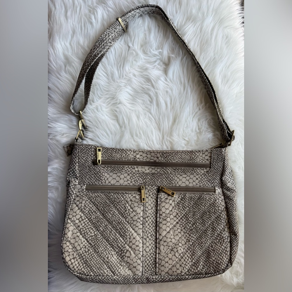 Travelon Anti Theft Crossbody Messenger Bag RFID Purse